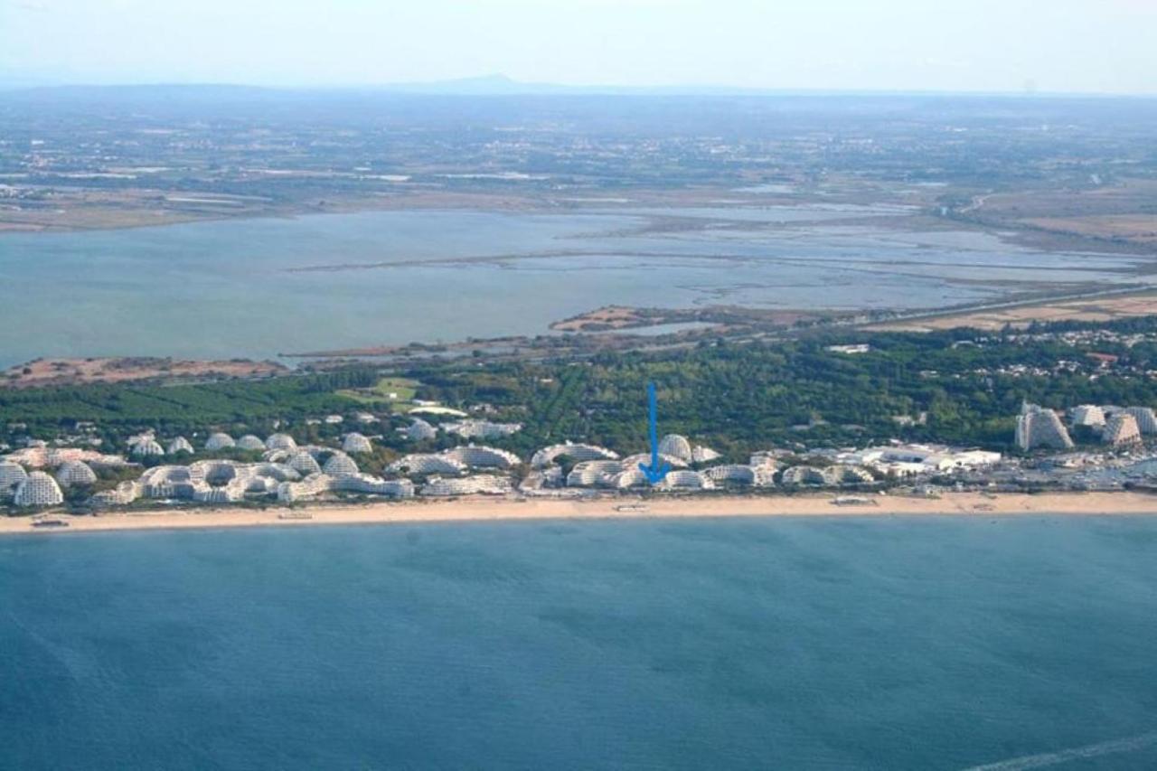 Le Soupir Des Palmiers. Ideal Couple, Piscine, Mer La Grande-Motte Zewnętrze zdjęcie